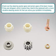 HQPASFY Steering Sector Pinion Gear Rebuild Kit Compatible with John Deere LA Series Lawn Tractors Replaces# GX21924BLE, GX20053, GX20054, GX21994 - Grill Parts America
