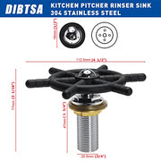 Glass Pitcher Rinser Spray Assembly Replacement Disk Part - Kitchen Parts America