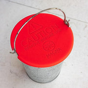 Grease Bucket Lid Cover Accessory Compatible With All Traeger Pellet Grills (Except Timberline Models) - Covers Your Grease Bucket To Keep Unwanted Critters Like Insects, Rodents & Dogs Out Of The Grease Bucket - Fits 6 Inch Diameter Buckets - Grill Parts America