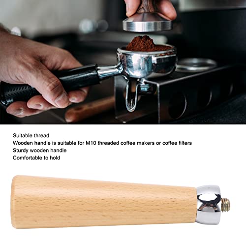 Coffee Portafilter Handle, Flat Base Coffee Machine Replacement Accessories Portafilter Handle Part - Kitchen Parts America