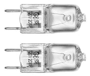 Light Bulb for GE Microwave Oven - Halogen Light Bulb Fits for GE Samsung Kenmore Elite Maytag Over the Stove Range Microwave, Night Light/Stove Light Bulb for GE microwave, Replaces WB25X10019, 2Pack - Grill Parts America