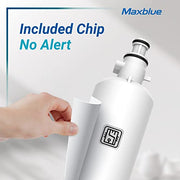 Maxblue RPWFE (with CHIP) NSF 401 Certified Refrigerator Water Filter, Replacement for GE® RPWFE, RPWF, WSG-4, WF277, GFE28GMKES, PFE28KBLTS, GFD28GSLSS, PWE23KSKSS, GYE22HMKES, DFE28JSKSS - Grill Parts America