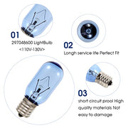 Txdiyifu T8 25W Refrigerator Light Bulb 297048600 241552802 Replacement for Whirlpool KitchenAid Electrolx Kenmore Frigidaire Light Bulb - Grill Parts America