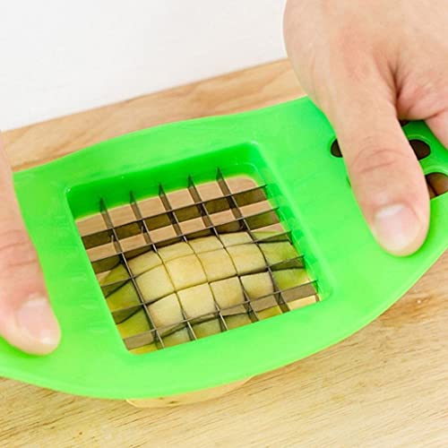 Professional Potato Cutter, Durable Stainless Steel Potato Slicer Easy Slicing Potato Chopper Multipurpose Kitchen Slicer for Making Snack Portions of Carrot, Cucumber, Apple & More - Kitchen Parts America