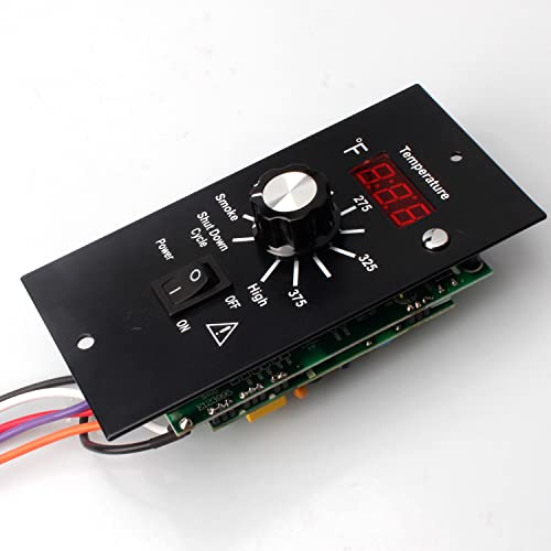 Classic Digital Control Board for Traeger Wood Smoker Replacement Parts Thermostat Kit,Compatible Traeger Pellet Wood Grill with Hot Rod Temperature Sensor - Grill Parts America