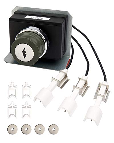 X Home 7628 Grill Igniter Kit for Weber Genesis 310 and 320 Gas Grills with Front Control (2011-2016), Easy to Replace - Grill Parts America