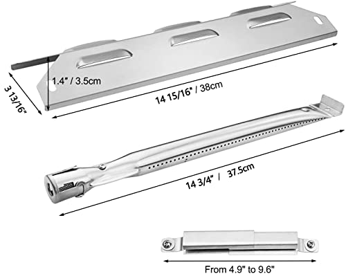 Hisencn Grill Replacement Parts for Kenmore 146.34611410 146.46372610 146.10016510 146.34461410 146.16198211 146.23673310 146.16142210 146.46366610 146.1001751 146.4636561-304 Stainless Steel - Grill Parts America