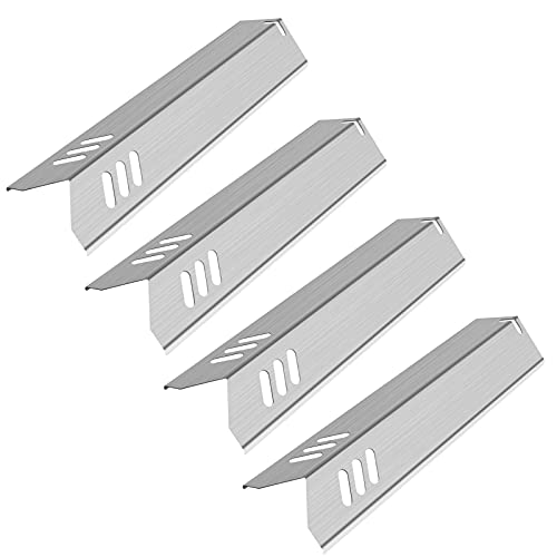 Kalomo 15 Inch Grill Heat Plates Shield Burner Covers Flame Guards, BBQ Gas Grill Replacement Parts for Dyna-Glo DGF493BNP DGF510SBP, Backyard GBC1460W BY13-101-001-13, Uniflame GBC1059WB, BHG Model - Grill Parts America