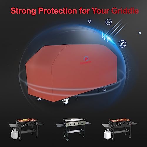 Comnova Griddle Cover for Blackstone Griddle 36 Inch - 600D Flat Top Grill Cover for Blackstone 4 Burner Griddle Heavy Duty & Waterproof, Outdoor 36" Griddle Cover for Blackstone 1554, 1825 and More - Grill Parts America