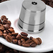 Refillable Coffee Capsule Filter, Stainless Steel Reusable Coffee Capsule Coffee Maker Parts Fit for illy Coffee Machine - Kitchen Parts America