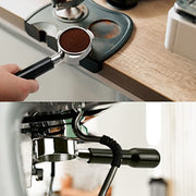 54mm Naked Bottomless Portafilter - Include Puck Screen - Compatible with Breville Barista BES 870/878/880 Replacement Breville Bottomless Portafilter - Kitchen Parts America