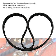 120-3335 Lawn Mower Belt, Comaptible with Toro TimeMaster Tractors and Lawn Mowers with 30" Decks, Replacement 265-610, 1203335 Belt, Fits 20199 20200 More - Grill Parts America