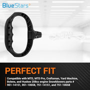BlueStars 699334 Starter Handle and Rope - Replaces Ariens 01157100 BS 398101 695740 699334 Tecumseh 5905574 590574 John Deere PT10615 - for BS 15Z100 12A100 12C300 15Z300 20A113 20A412 Snow Thrower - Grill Parts America