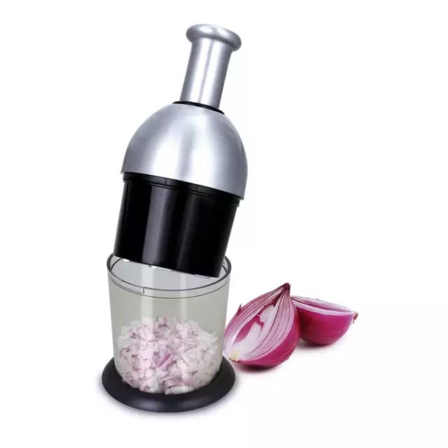 304 stainless steel food chopper chops vegetables like onions, garlic, carrots, peppers, nuts also walnuts, almonds, pistachios, hazelnuts and many more - Kitchen Parts America