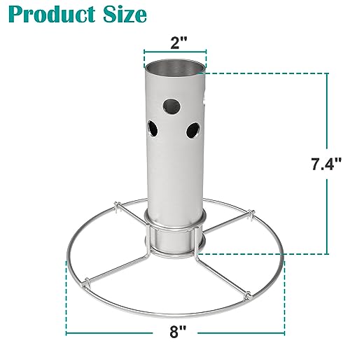 Turkey Fryer Flavor Infuser Stand for Char-Broil Big Easy Oil-Less, Turkey Chicken Fryer for Deep Fry Pot Grill BBQ, Replacement Part for Char-Broil 4897766R06 - Grill Parts America