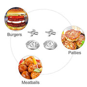 Antree Stainless Steel Meat Grinder Plate Discs/Grinding Blades for for KitchenAid Stand Mixer Food Grinder Attachment(FGA), 2 sharp blades and 2 cutting plates ( coarse and fine ) - Kitchen Parts America