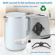 【8 Pack】Cord Organizer for Appliances, Upgraded Kitchen Appliance Cord Organizer Stick On Appliance Wire Organizer Wire Wrapper for Kitchen Appliances Mixers, Coffee Maker, Pressure Cooker, Air Fryer - Grill Parts America