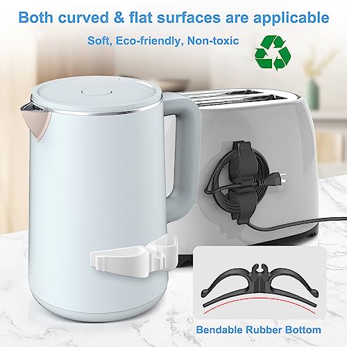 【8 Pack】Cord Organizer for Appliances, Upgraded Kitchen Appliance Cord Organizer Stick On Appliance Wire Organizer Wire Wrapper for Kitchen Appliances Mixers, Coffee Maker, Pressure Cooker, Air Fryer - Grill Parts America