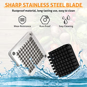 WICHEMI Dicer Blades Commercial Vegetable Chopper Dicer Blade Replacement Stainless Steel Blade for Chopper Dicer Commercial Vegetable Fruit Dicer Replace Blade (3/8" Blade) - Kitchen Parts America