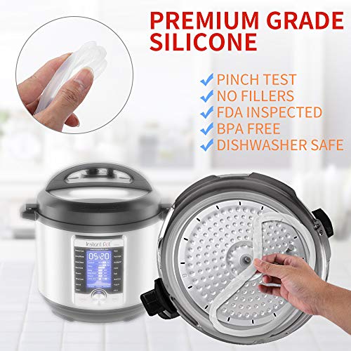 Silicone Sealing Ring 6qt for Instant Pot, Fits IP-DUO60, IP-LUX60