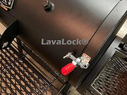 LavaLock BBQ Lid LL-12050 Smoker Vertical Handle Door Clamp 200 lb. Latch - Grill Parts America