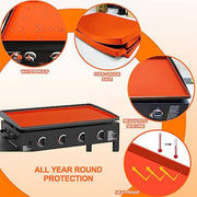 28" Silicone Griddle Mat for Blackstone 28 inch Griddle(Not fit 28XL/Pro), Heavy-Duty Food Grade Silicone Grill Buddy Mat Blackstone Griddle Top Cover Accessories Keep Flat Top Clean Critter-Rust Free - Grill Parts America