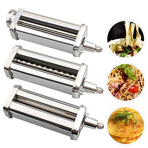 Noodle Makers Repair Parts for Thin/Thick/Flaky Noodles Cutter Roller for Stand Mixers Kitchen Aid Pasta Food Processor (Color : 1) - Kitchen Parts America
