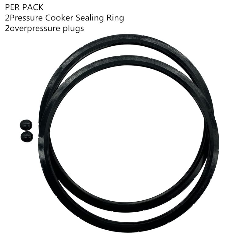 SigeIy 09936 Pressure Cooker Sealing Ring and Overpressure Plug - Thumbnail 2
