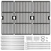 Hisencn Grill Replacement Parts for Charbroil Performance 475 4 Burner 463347017 463377319 463376017 463335517 463342119 463347418, G470-5200-W1 Burner, G470-0004-W1A Heat Plates and Cooking Grates - Grill Parts America