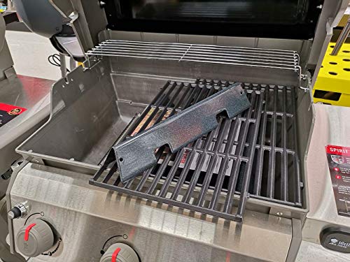7635 Flavorizer Bars for Weber Spirit II E210 S210 E220 S220, Spirit E210, 200 Series Model YRS 2013-Current, Spirit II LX 200 Model YRS 2017&Newer, for Weber Spirit 2 Parts 67045, Porcelain-enameled - Grill Parts America