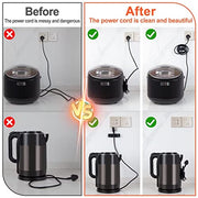 Cord Organizer for Appliance - Kitchen Appliance Cord Organizer Stick On, Cord Wrapper Winder Holder for Appliance, Adhesive Cord Keeper for Blender Mixer, Coffee Maker, Air Fryer,Kitchen Accessories - Kitchen Parts America