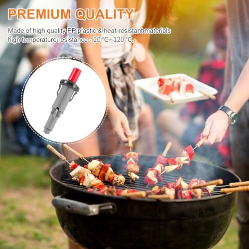 Tigbear 80462 Push Button Piezo Grill Igniter Kit Replacement for Weber Q100 Q200 Gas Grill, Flame Starter Push Button Piezo Kit - Grill Parts America
