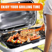 Uniflasy Cast Iron Grate for Weber Traveler Portable Gas Grill, fits Weber 9010001 9013001 9020001 9030001 Traveler Portable Gas Grill, Cooking Grill Grid Replacement Parts for Weber Traveler, 2PCS - Grill Parts America