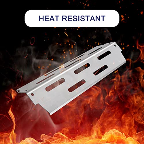 Secbinw Flavorizer Bars Applicable to Weber Genesis II 300 Series, ii 310, ii 330, ii S310, 66033, 66796, 66041, Gas Grill Stainless Steel Seasoning Stick Heat Deflector Barbecue Accessories (3+5) - Grill Parts America