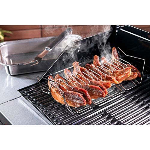 Char-Broil 140020 Grill+ Multi Rack, Stainless Steel - Grill Parts America