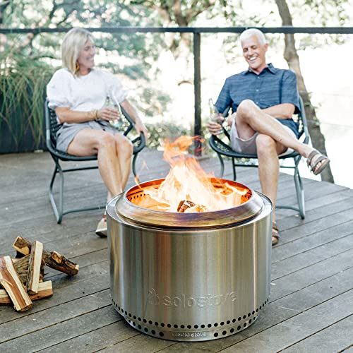 Solo Stove Yukon 27" Stand Stainless Steel Fire Pit Accessory - Grill Parts America