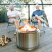 Solo Stove Yukon 27" Stand Stainless Steel Fire Pit Accessory - Grill Parts America