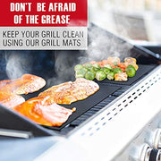 KP 3 in 1 Dream Set- Safe Grill Cleaning Kit - Bristle Free Grill Brush for Outdoor Grill w/Grill Scraper +Heavy Duty Grill Mat|Best BBQ Brush for Grill Cleaning | Grill Accessories for All Grills - Grill Parts America
