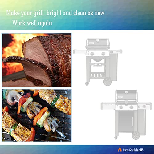 Tombili 17" Flavorizer Bars and Heat Deflector Replacement for Weber Genesis II Grill Parts, Fits Genesis II 200 Series E210 S210 LX E240 LX S240. - Grill Parts America