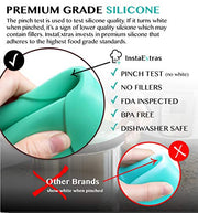 Silicone Lid Fits Instant Pot - 6 Quart Inner Pot Cover for IP Duo-60, Nova, Plus, Max, Lux, Gem, Viva, Smart Wifi & More - Best Insta-Pot Sealing Lid for 6 QT Pressure Cookers – Fits 5qt 6qt Models - Kitchen Parts America