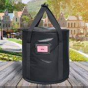 Upgraded 20LBS Pellet Grills Stay Dry Pellet Bin - Wood Pellet Storage Bag Container - Smoker Pellet Dispenser - Anti-Shock Foam Layer Reduces Wood Pellets/Charcoal Chipping - Grill Parts America