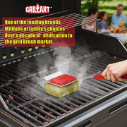Grill Brush Bristle Free BBQ Replacement Cleaning Head - Grill Parts America