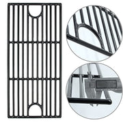 Hongso 17 5/8" Porcelain Coated Cast Iron Cooking Grid Grates Replacement for Brinkmann 810-2545-W, 810-1456-S, 810-9425-W, 810-9520-S, 810-8300-W, 810-7231-W Gas Grill, Set of 3 (PCG233) - Grill Parts America