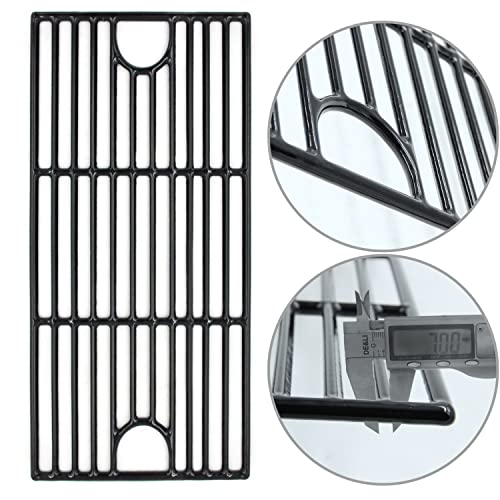 Hongso 17 5/8" Porcelain Coated Cast Iron Cooking Grid Grates Replacement for Brinkmann 810-2545-W, 810-1456-S, 810-9425-W, 810-9520-S, 810-8300-W, 810-7231-W Gas Grill, Set of 3 (PCG233) - Grill Parts America
