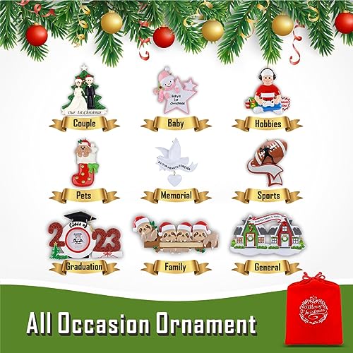 Personalized BBQ Grill Ornaments 2023 - Barbecue Ornament - Polyresin Barbeque Ornament for Chrismtas Tree- BBQ Grill Smoker Christmas Ornament - Unique Griller Gift - Grill Parts America