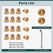 GASPRO Natural Gas Conversion Kit, Propane to NG Orifices Nozzle, for Blackstone 28'' & 36'' Griddles, Rangetop Combo, Tailgater, DIY Burner Replacement Parts - Grill Parts America