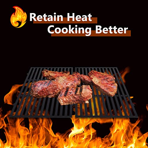 GasSaf 17.5" Grill Grates Replacement for Weber 7638, Spirit 300, Spirit E/S 310, E/S 320, E/S 330, Spirit 700, Genesis 1000-3500, Genesis Gold Silver Platinum B/C, Weber 900, Replaces for 7639 65906 - Grill Parts America