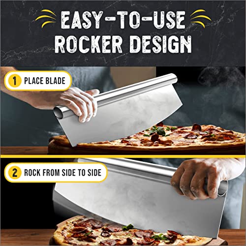 Checkered Chef Pizza Cutter Rocker - Thumbnail 2