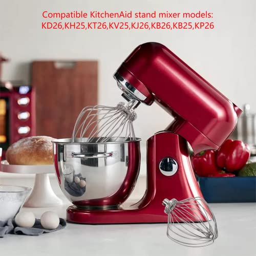 11-Wire Whip Attachment for KitchenAid Stand Mixer Fit 5 and 6