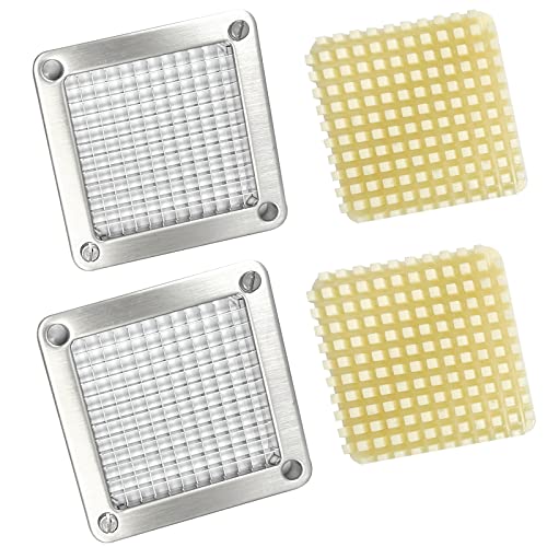 Havulhua 440C Commercial Food Grade Vegetable Chopper Dicer Blade Replacement Stainless Steel Blade for Chopper Dicer (1/4''+1/4''blade)… - Kitchen Parts America